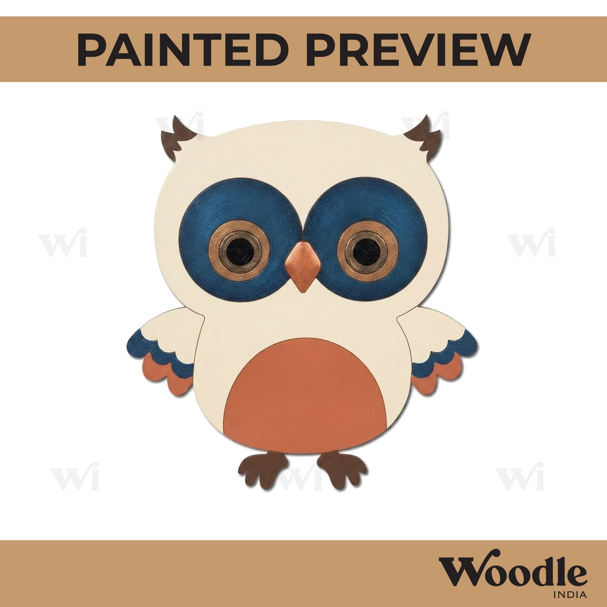 Owl Pre Marked MDF Design 11