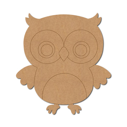 Owl Pre Marked MDF Design 11