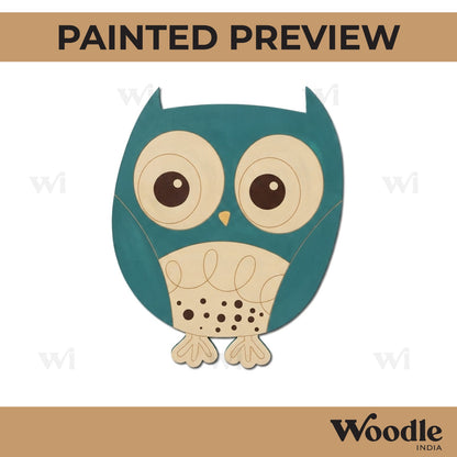 Owl Pre Marked MDF Design 12