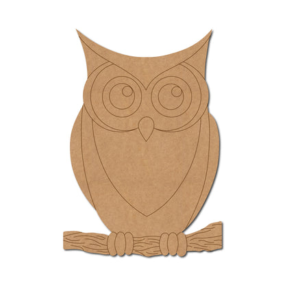 Owl Pre Marked MDF Design 18