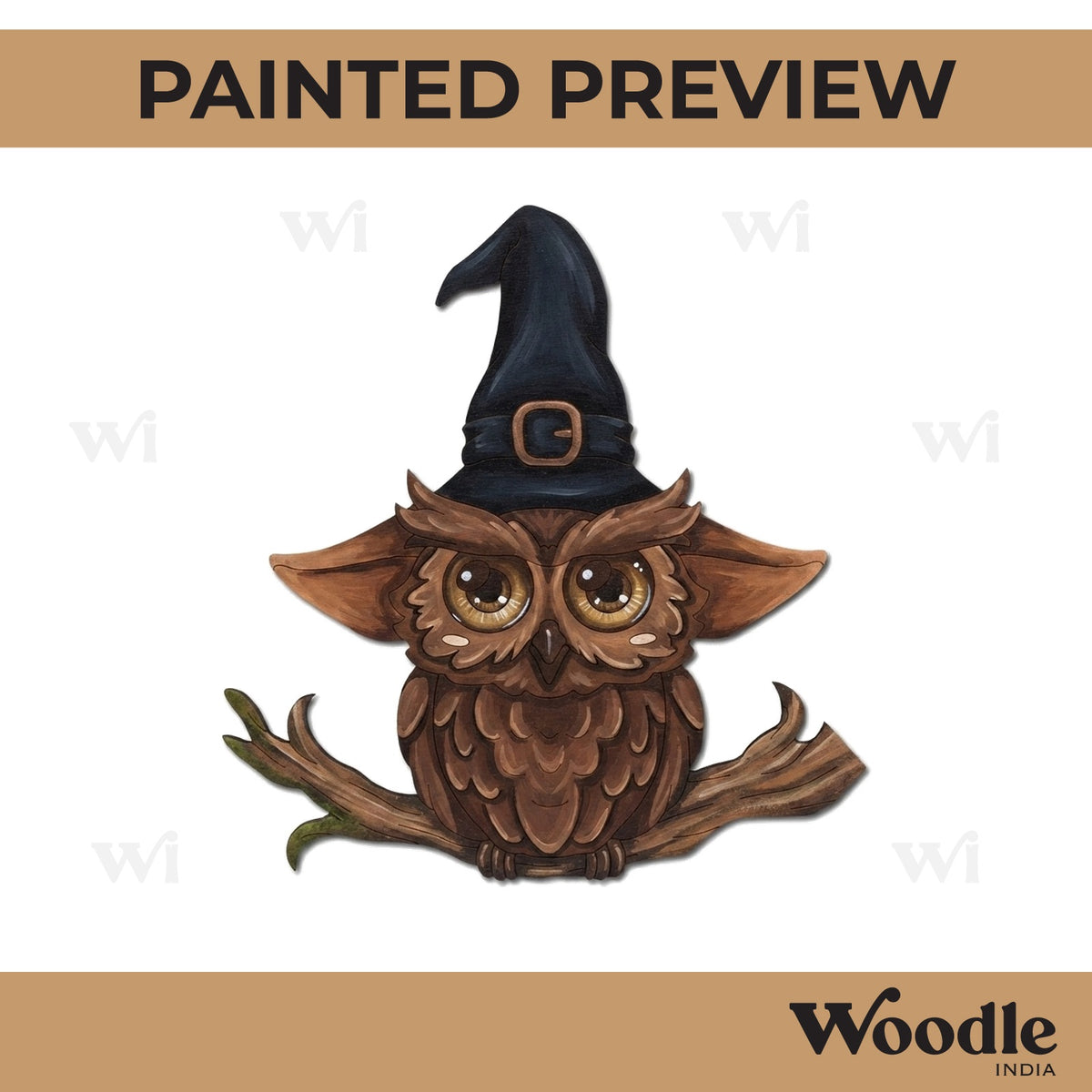 Owl Pre Marked MDF Design 19