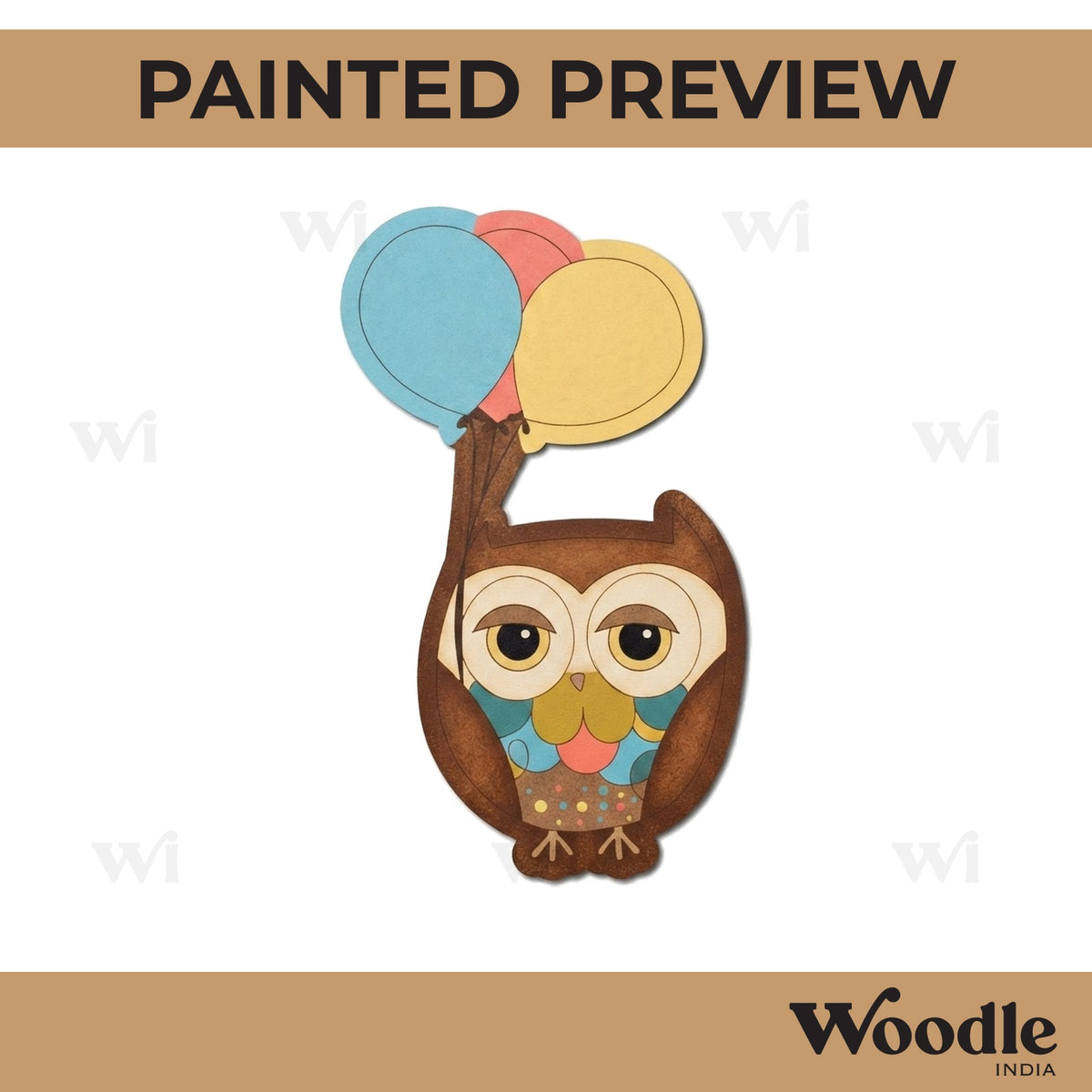 Owl Pre Marked MDF Design 2