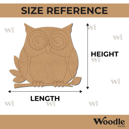 Owl Pre Marked MDF Design 25