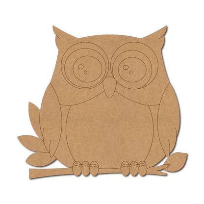 Owl Pre Marked MDF Design 25