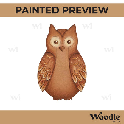 Owl Pre Marked MDF Design 26