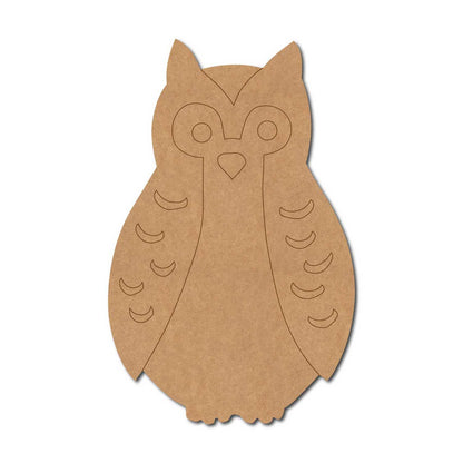 Owl Pre Marked MDF Design 26
