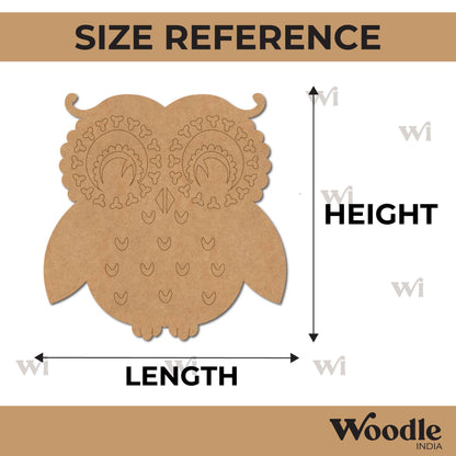Owl Pre Marked MDF Design 27
