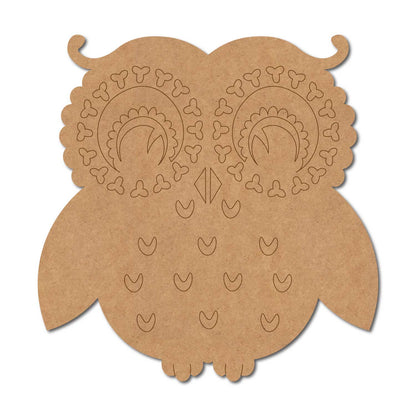Owl Pre Marked MDF Design 27