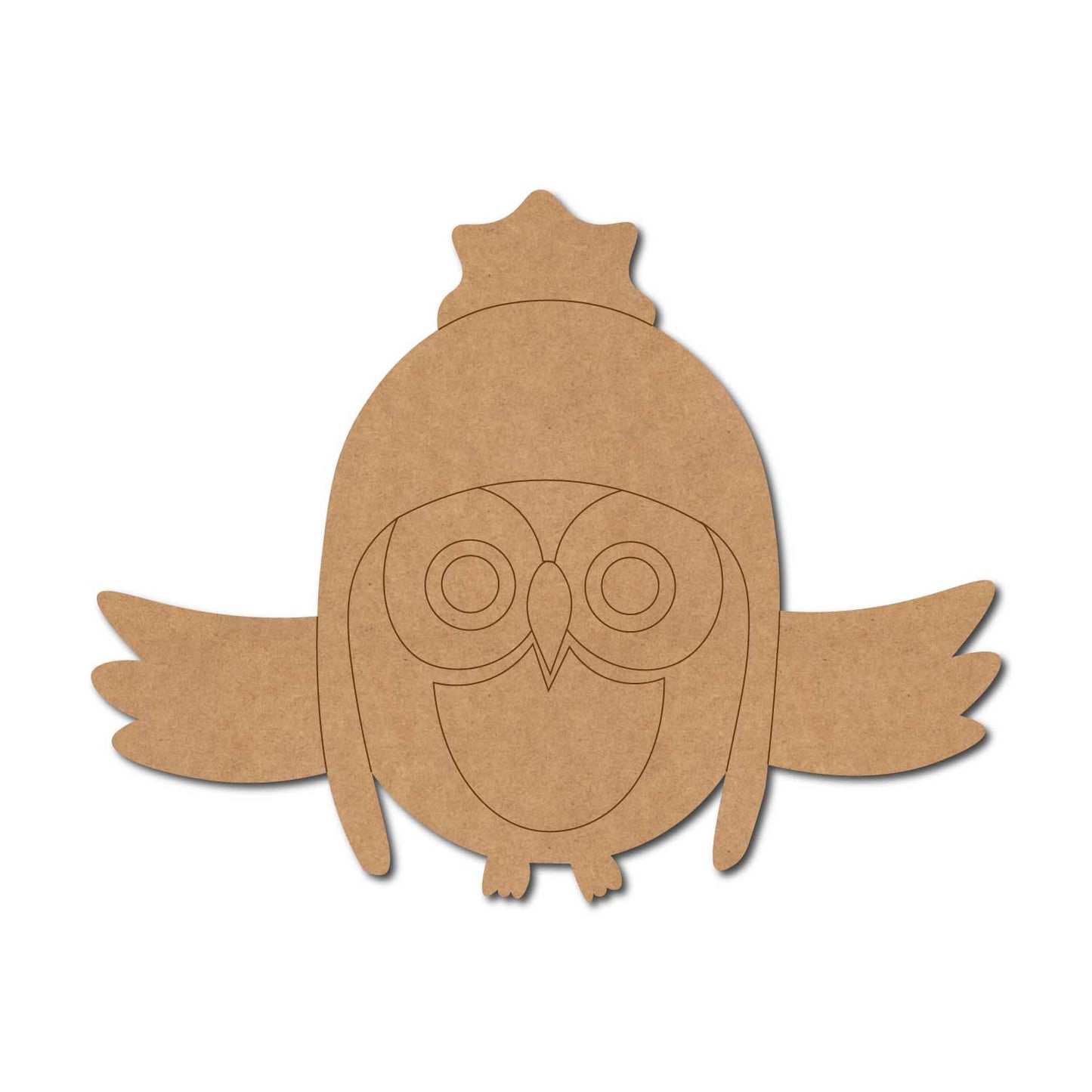 Owl Pre Marked MDF Design 29