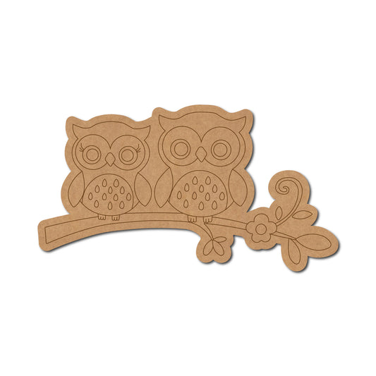 Owl Pre Marked MDF Design 3