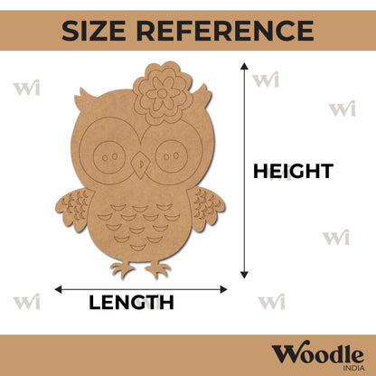 Owl Pre Marked MDF Design 30