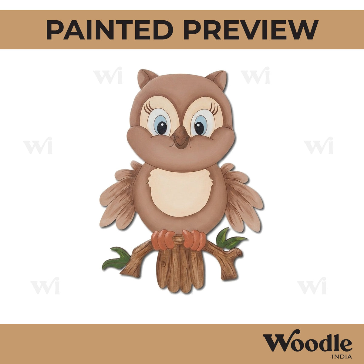 Owl Pre Marked MDF Design 31