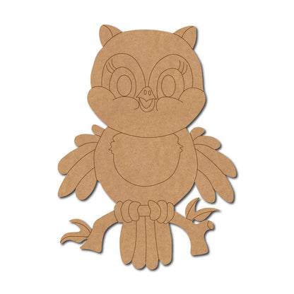 Owl Pre Marked MDF Design 31