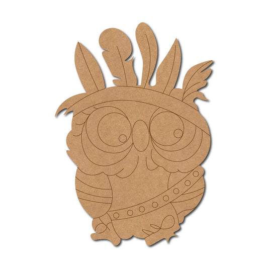 Owl Pre Marked MDF Design 32