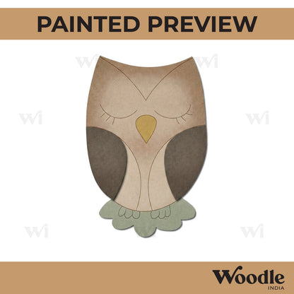 Owl Pre Marked MDF Design 5