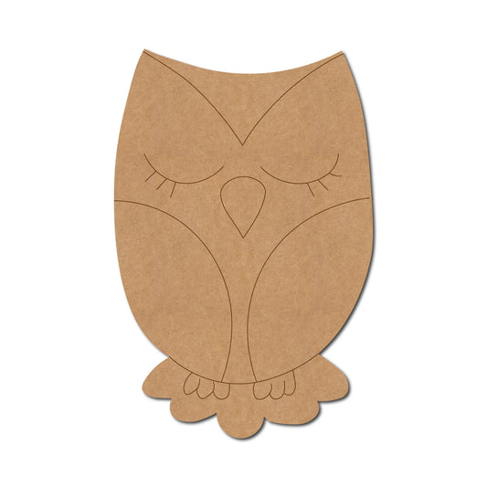 Owl Pre Marked MDF Design 5