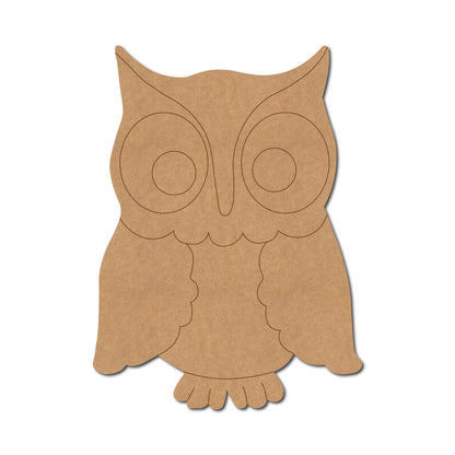 Owl Pre Marked MDF Design 7