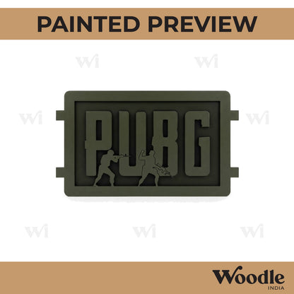 PUBG Pre Marked Base MDF Design 1