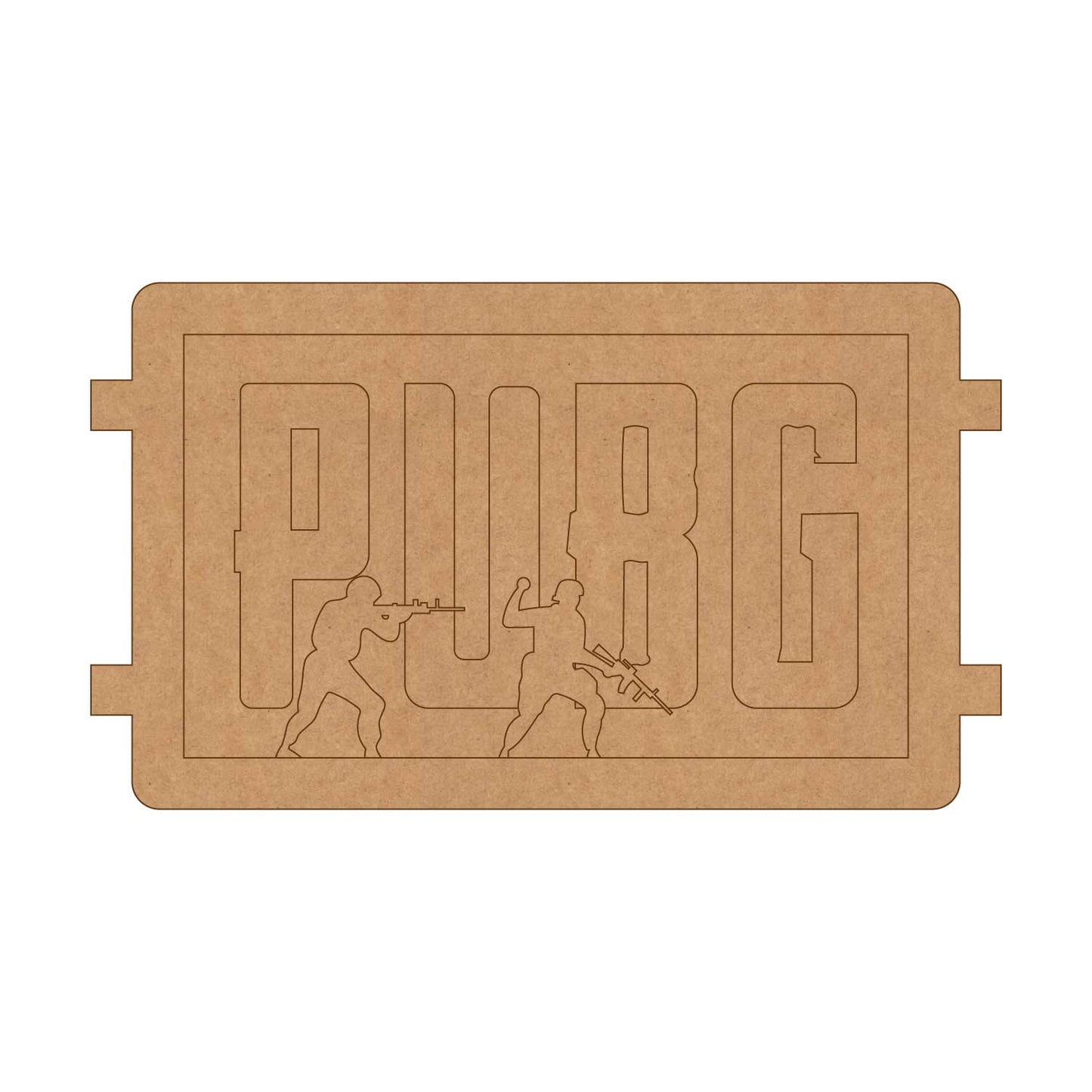 PUBG Pre Marked Base MDF Design 1