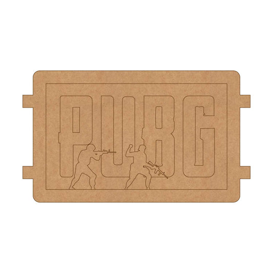 PUBG Pre Marked Base MDF Design 1