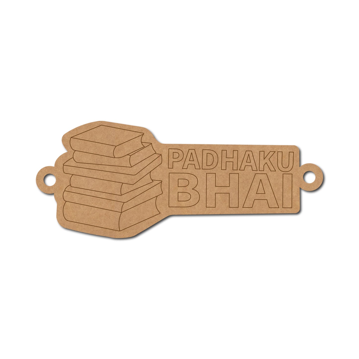 Padhaku Bhai Rakhi Pre Marked MDF Design 1