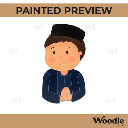 Pahadi Man Pre Marked MDF Design 1