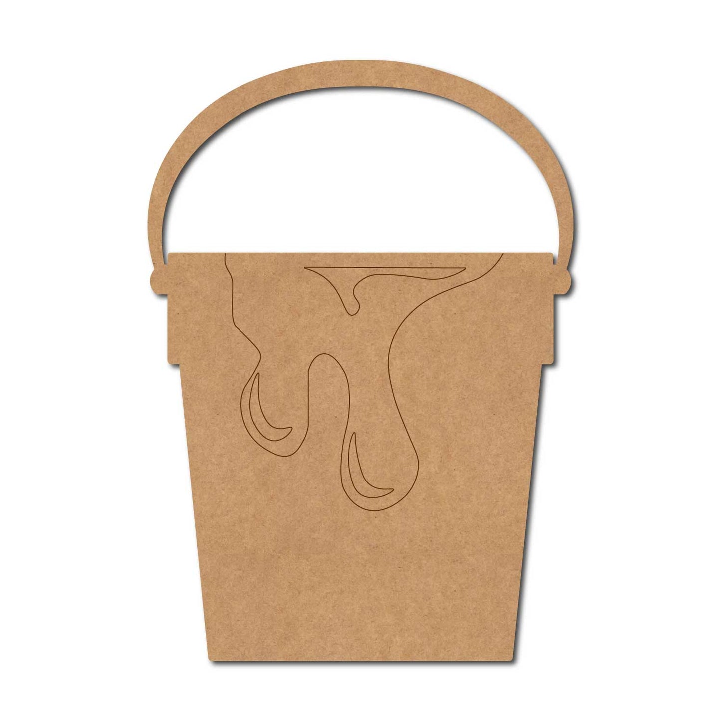 Paint Bucket Pre Marked MDF Design 1