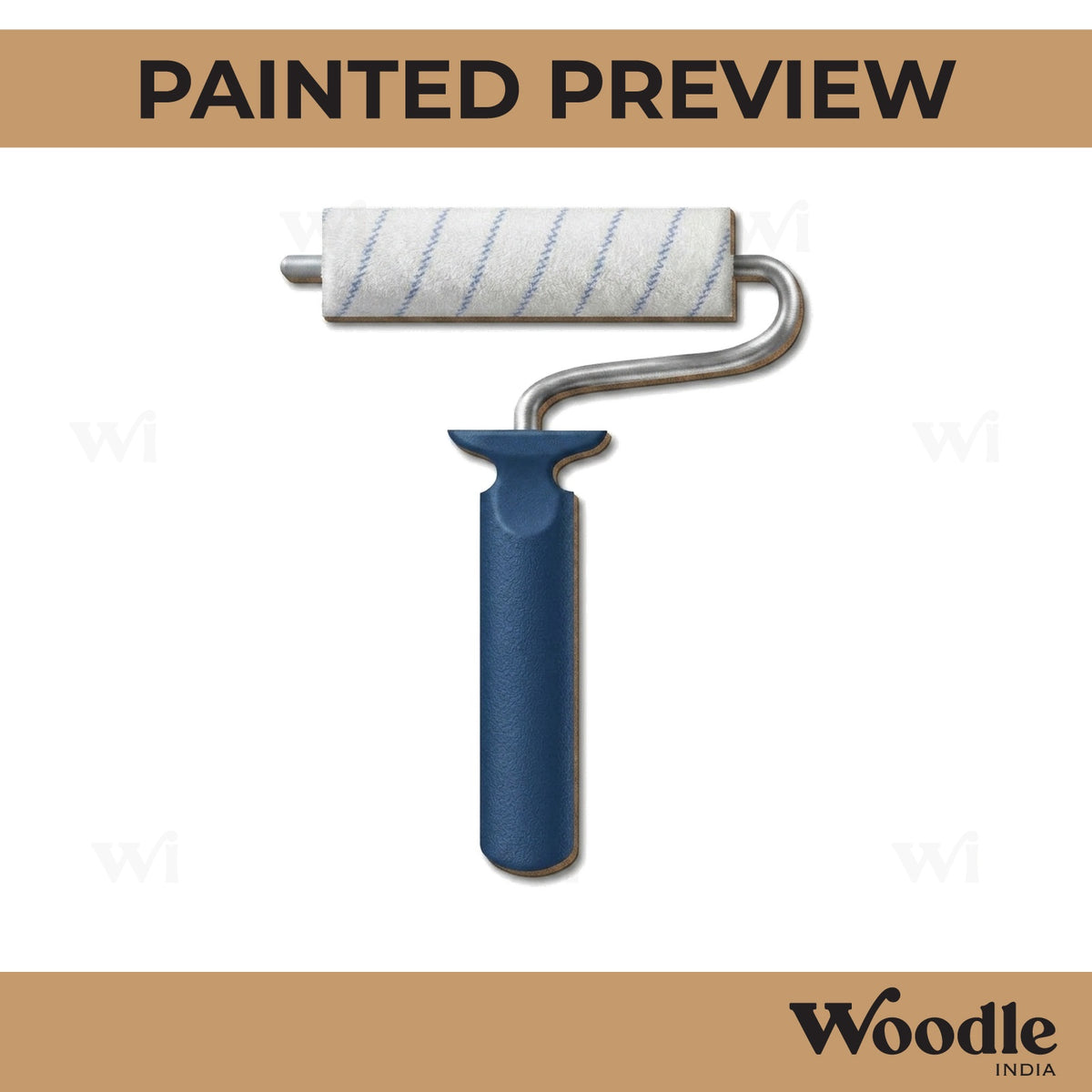 Paint Roller Cutout MDF Design 1