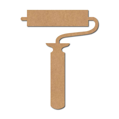 Paint Roller Cutout MDF Design 1