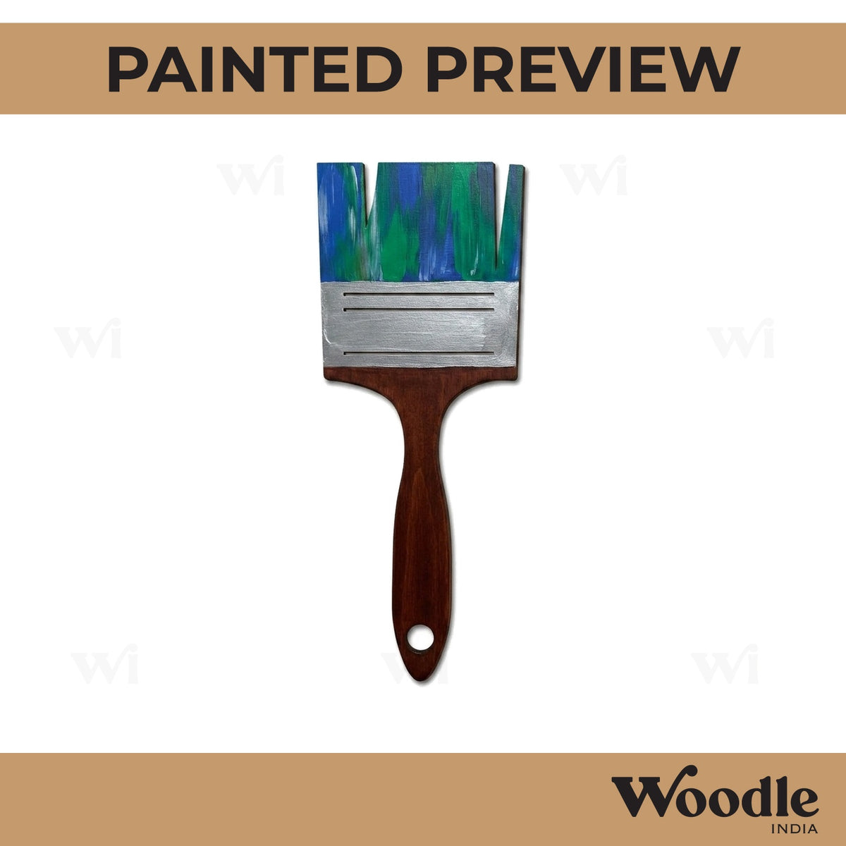 Paint Roller Cutout MDF Design 2