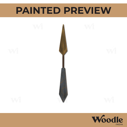 Painting Palette Knife Cutout MDF Design 1