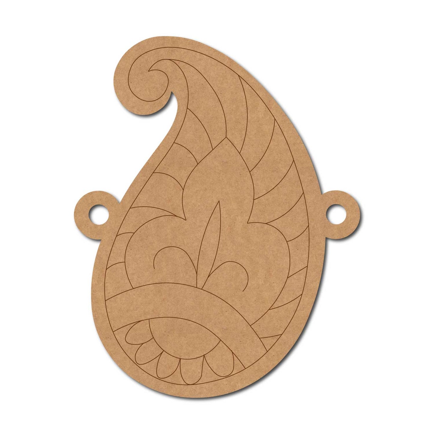 Paisley Rakhi Pre Marked MDF Design 1