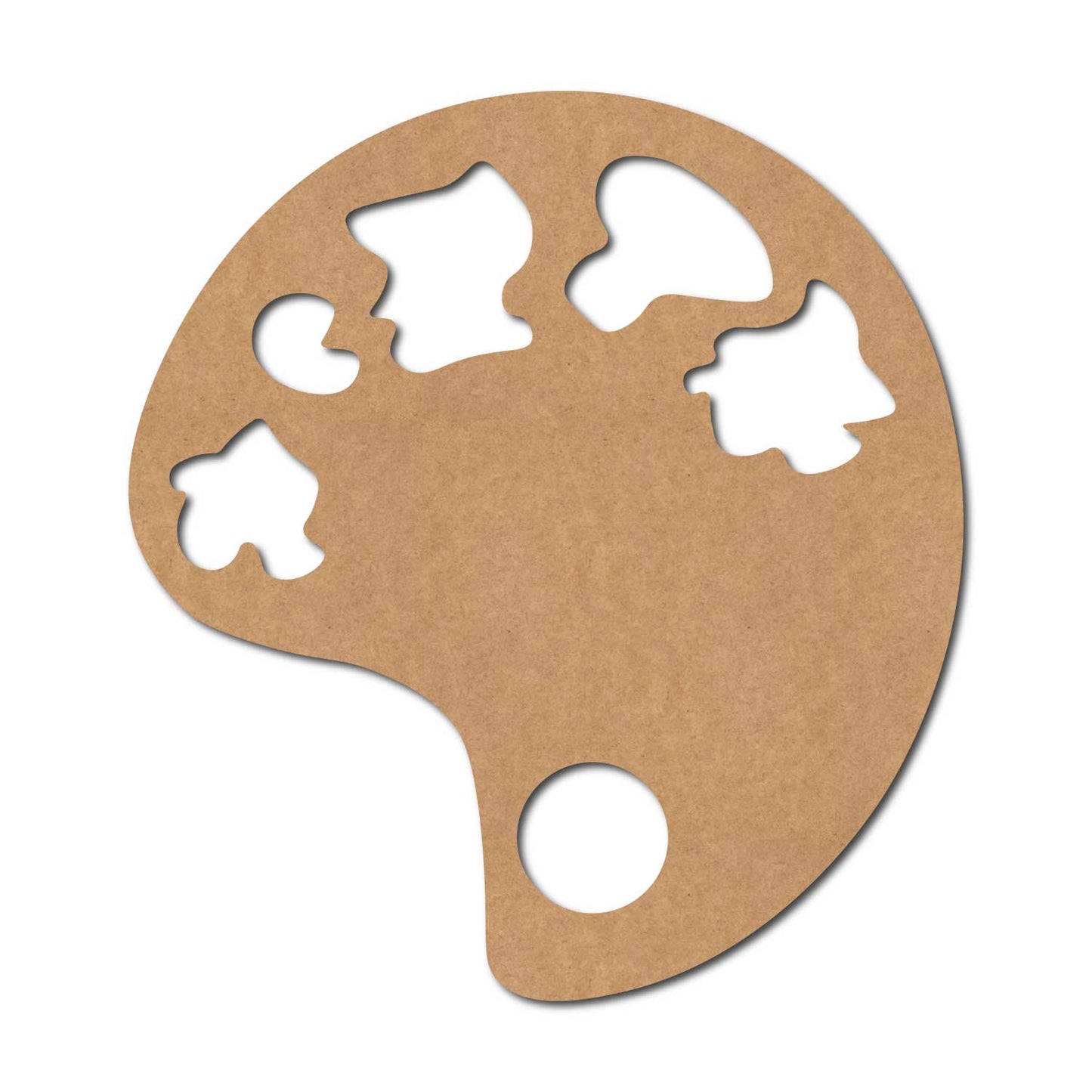 Palette Cutout MDF Design 2