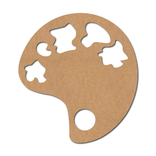 Palette Cutout MDF Design 2