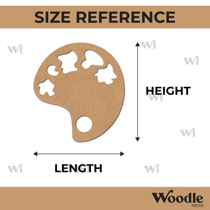 Palette Cutout MDF Design 2