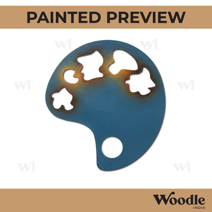 Palette Cutout MDF Design 2