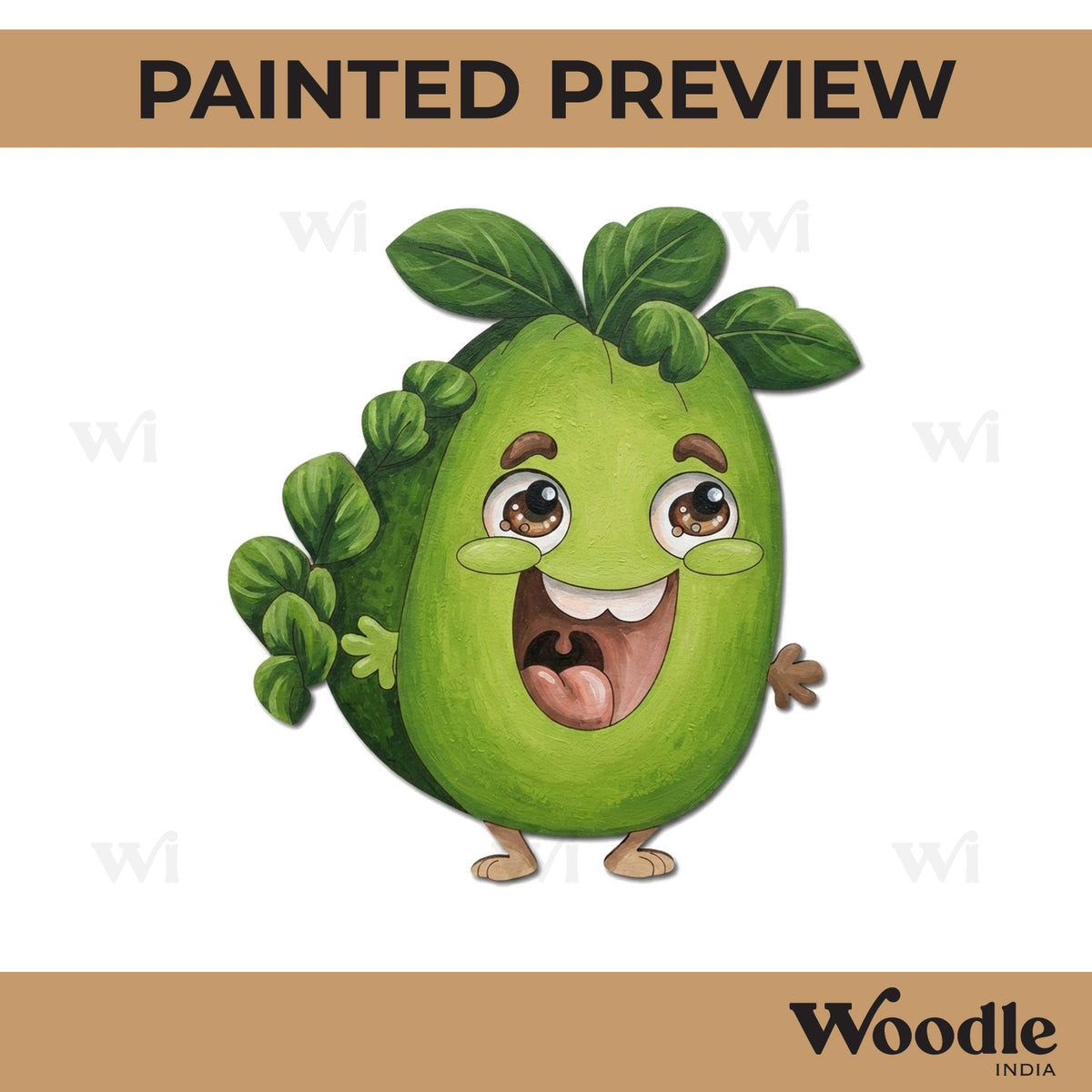 Papaya Pre Marked MDF Design 1