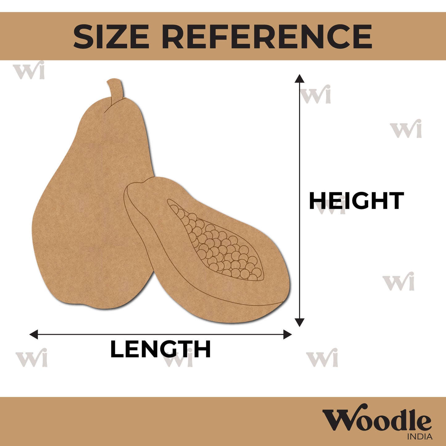 Papaya Pre Marked MDF Design 2