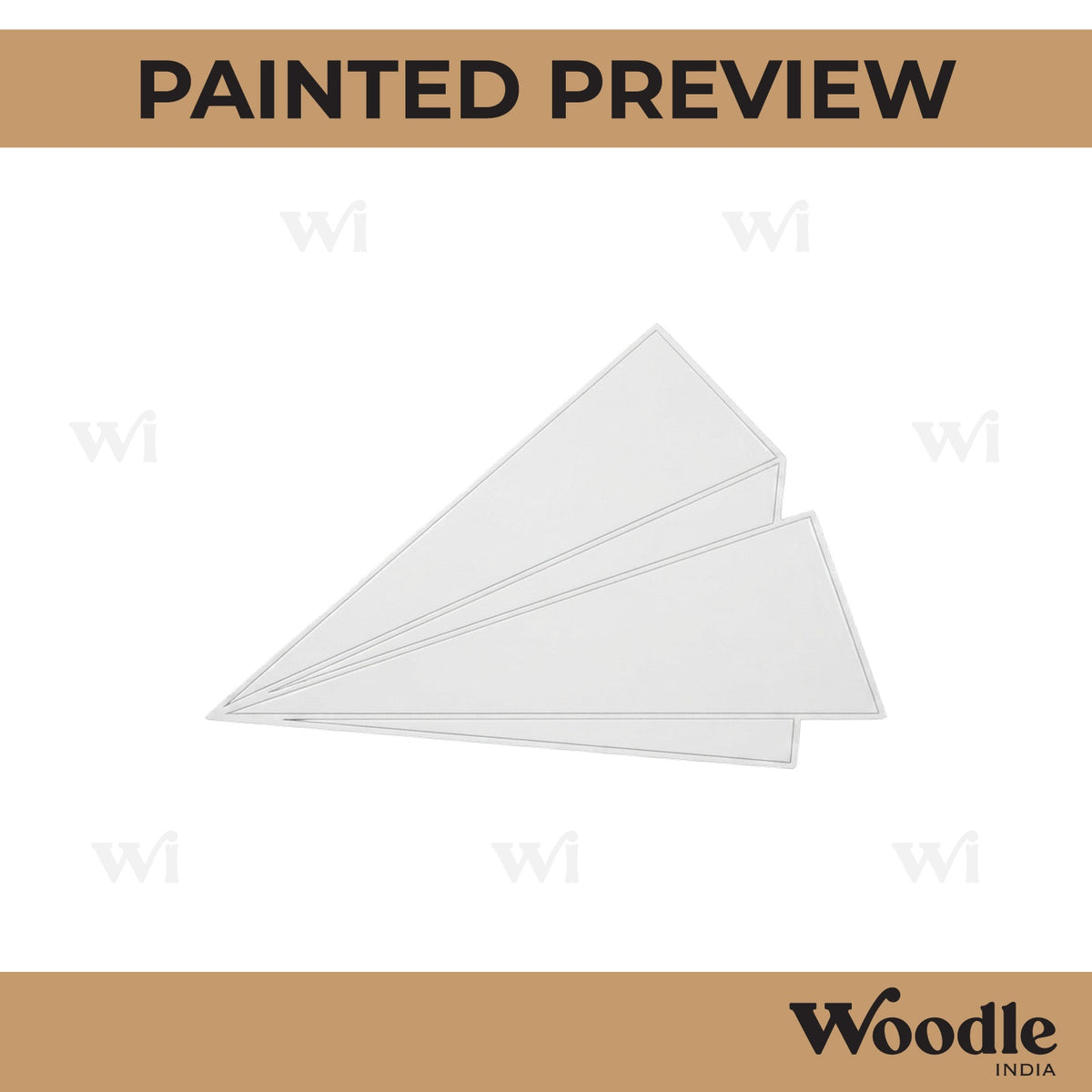 Paper Plane Pre Marked MDF Design 1
