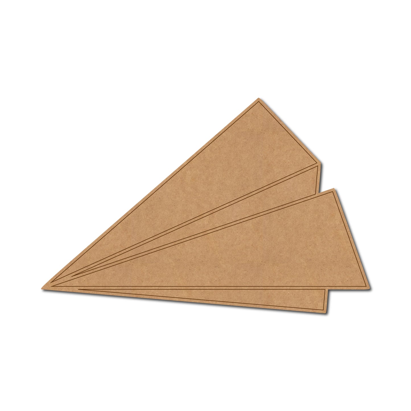 Paper Plane Pre Marked MDF Design 1