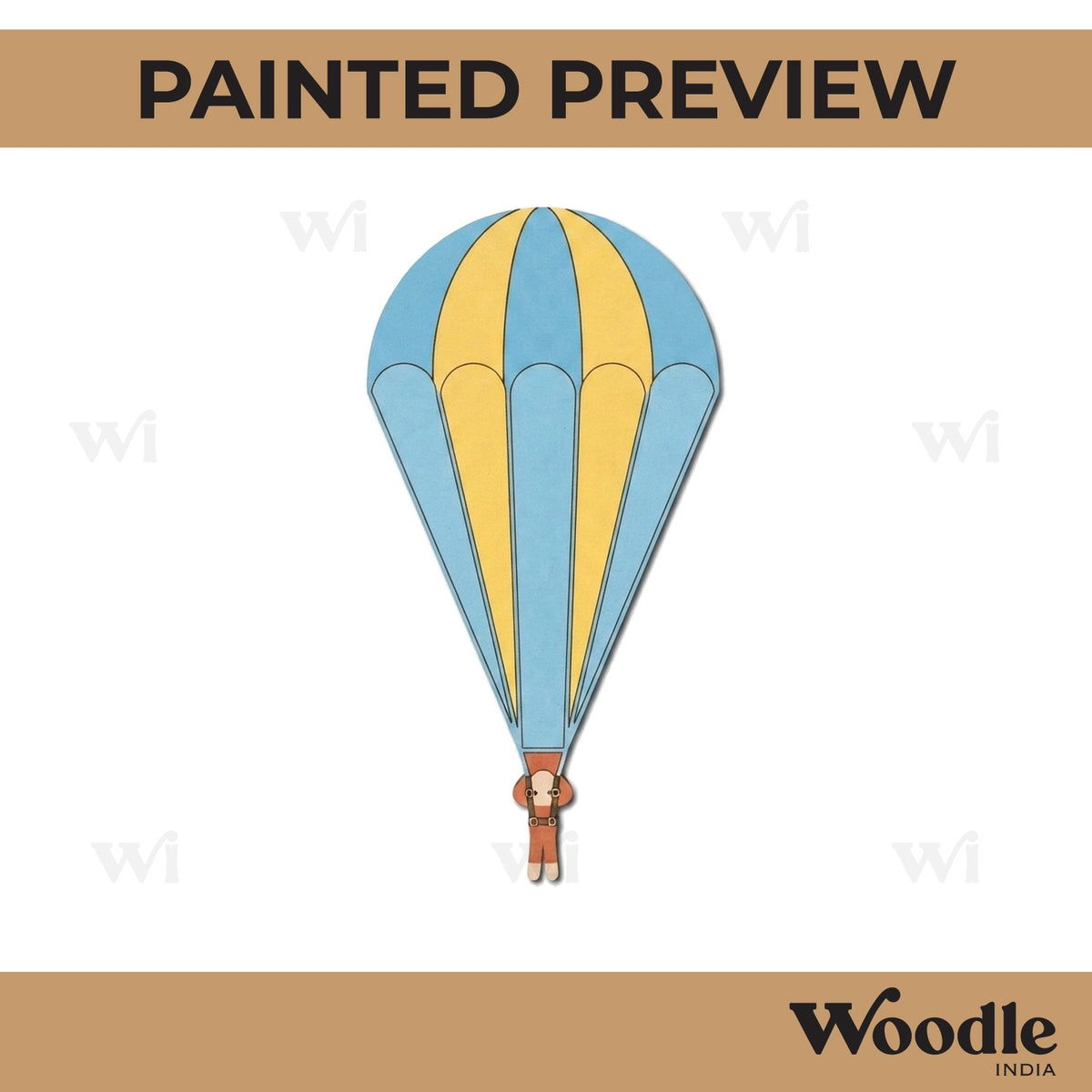 Parachute Pre Marked MDF Design 1