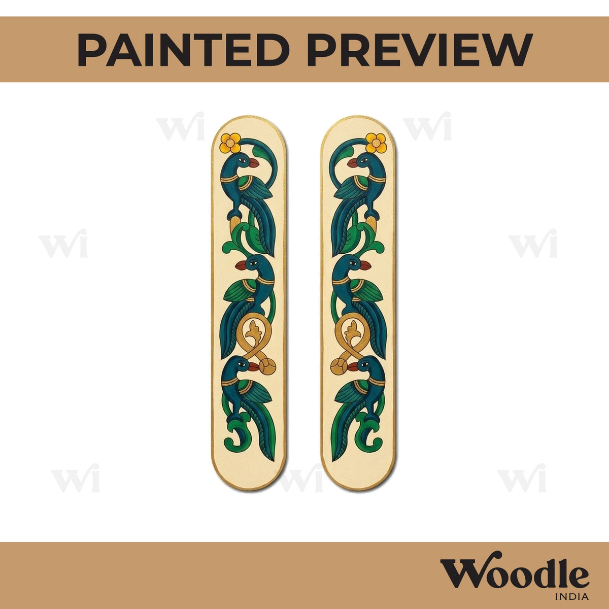 Parrot Base Pre Marked Set MDF Design 1