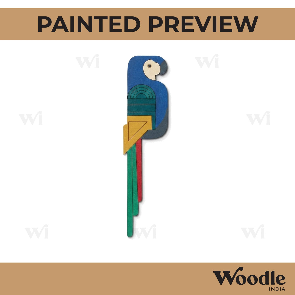 Parrot Pre Marked MDF Design 1