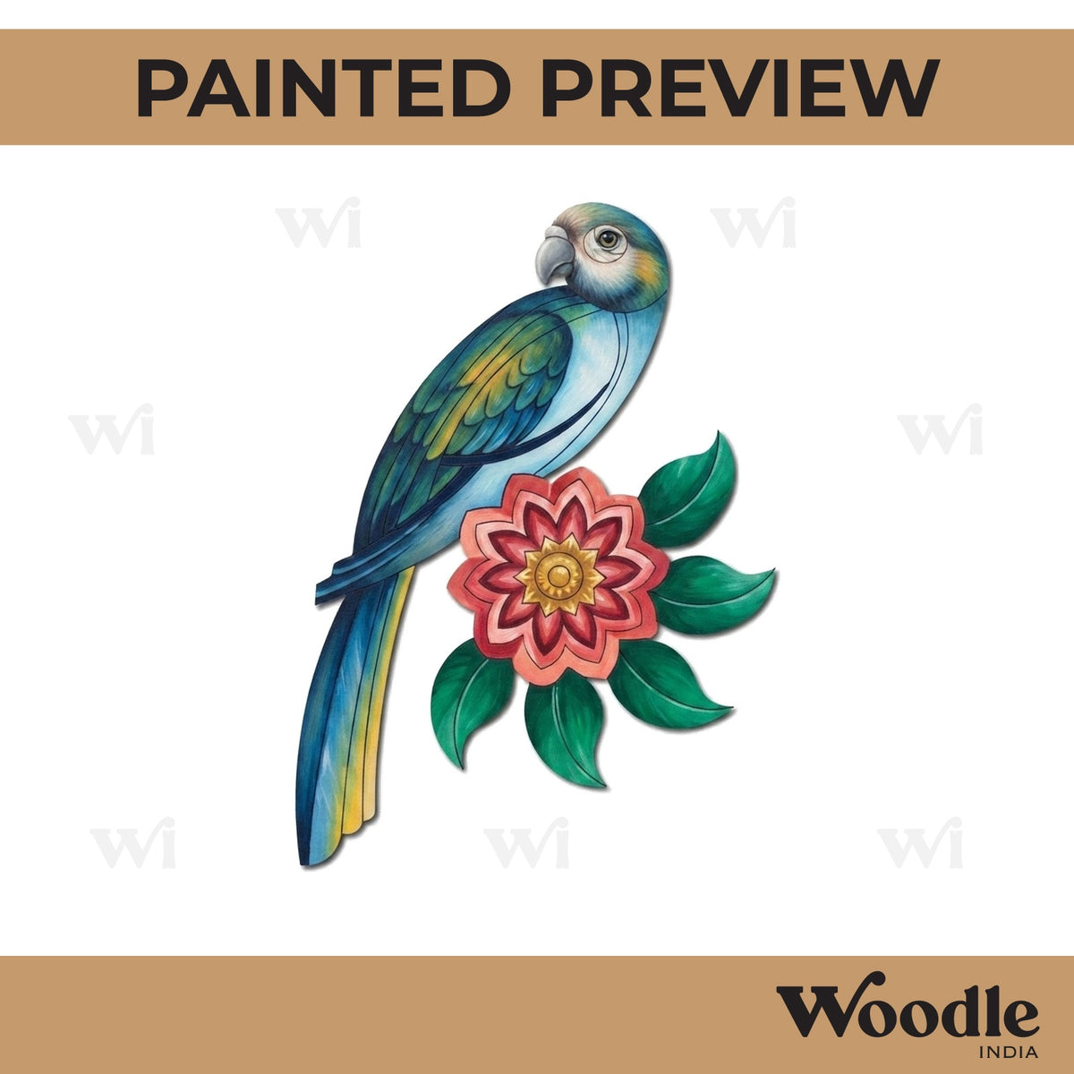 Parrot Pre Marked MDF Design 10