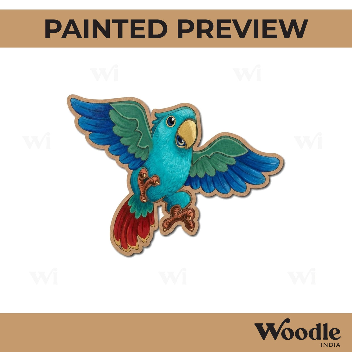 Parrot Pre Marked MDF Design 13