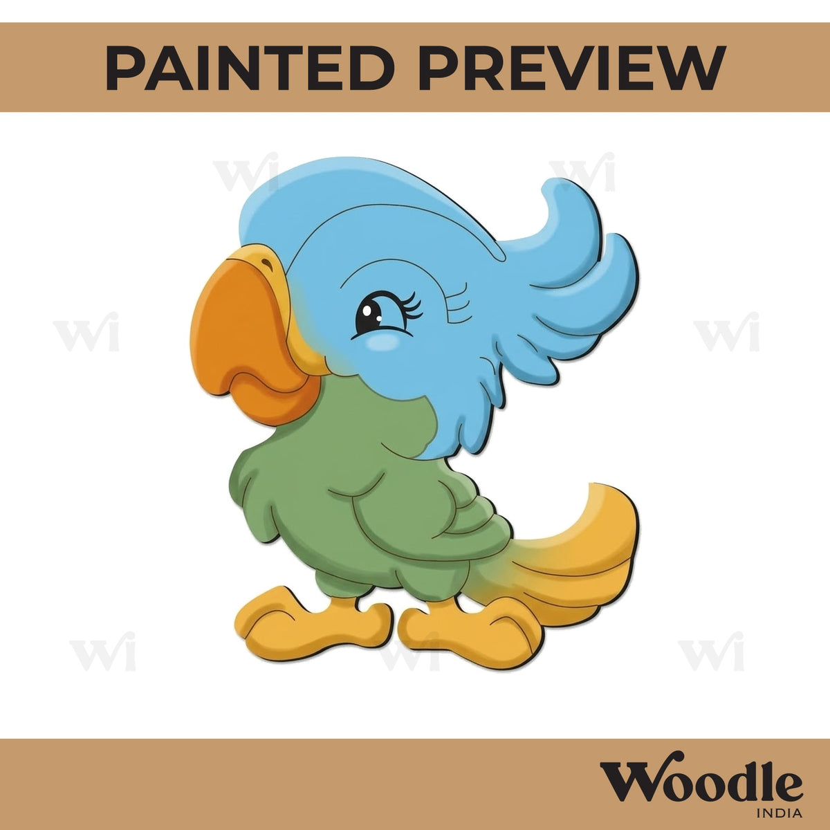 Parrot Pre Marked MDF Design 3