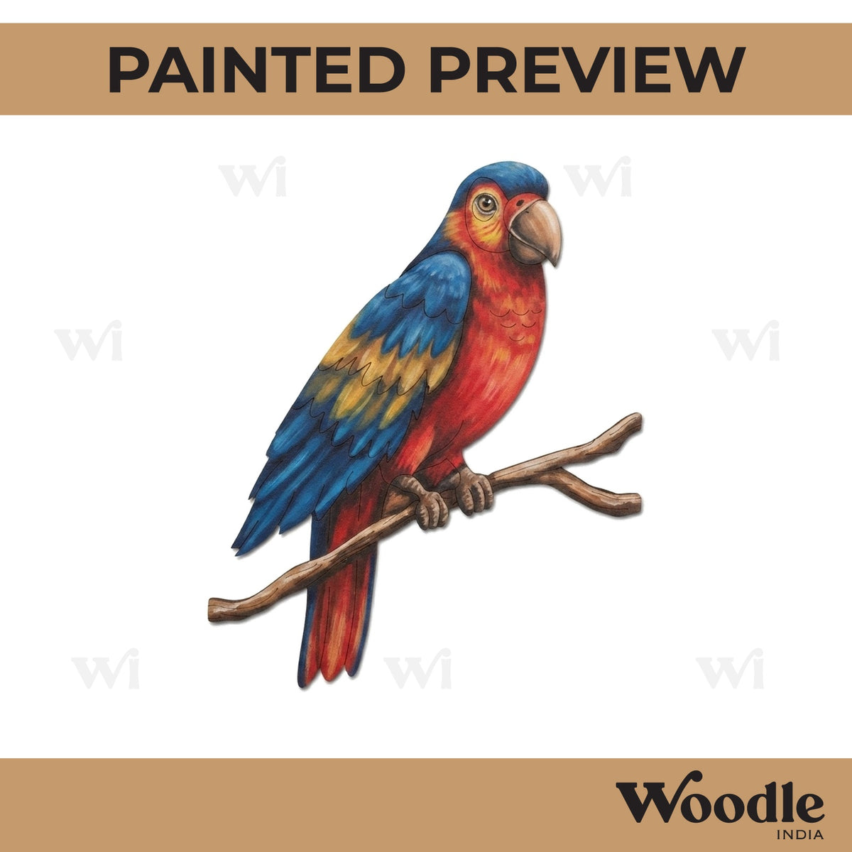 Parrot Pre Marked MDF Design 6