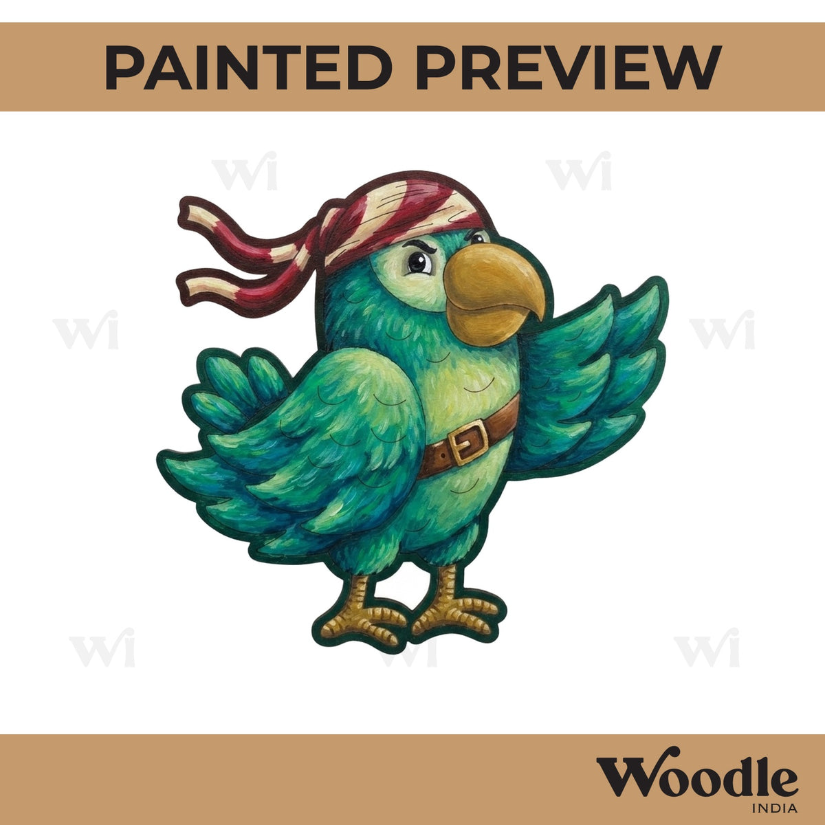 Parrot Pre Marked MDF Design 7