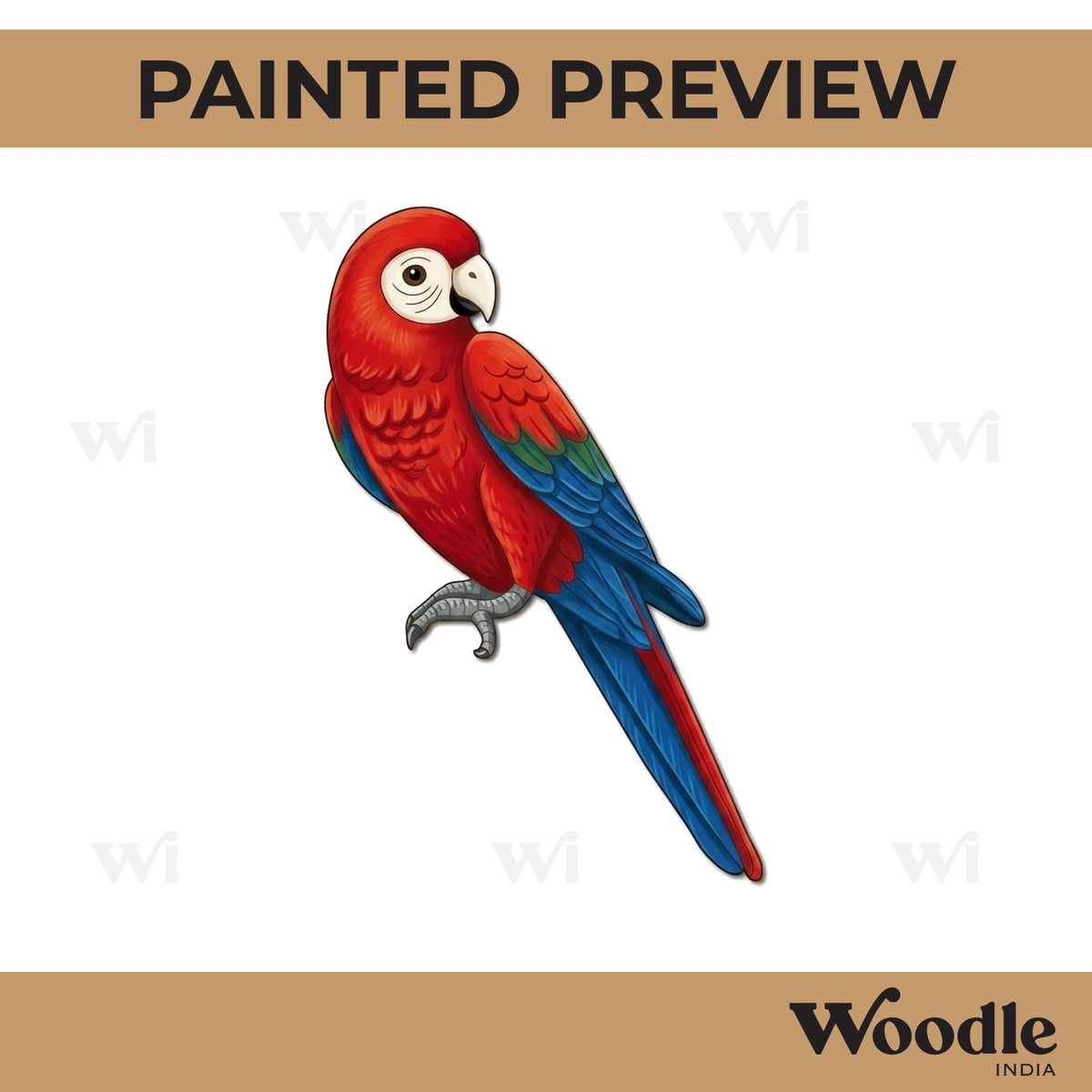 Parrot Pre Marked MDF Design 9
