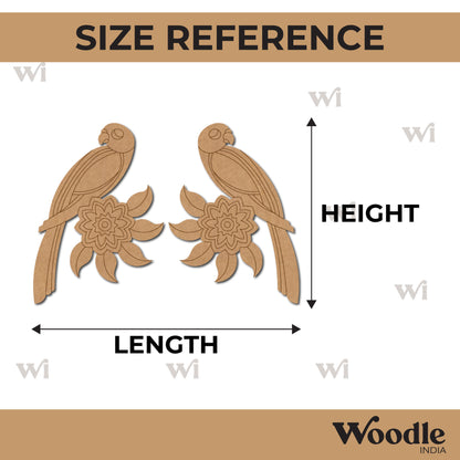 Parrot Pre Marked Set MDF Design 1